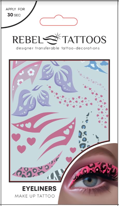 Rebel Tattoos make up eye liners "Fancy"