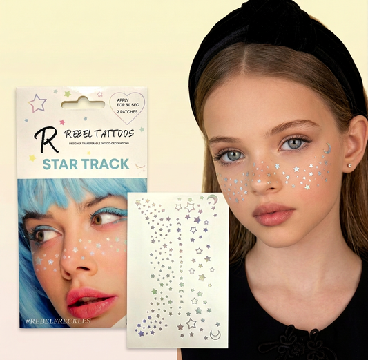 Rebel Tattoos freckles "STAR TRACK"