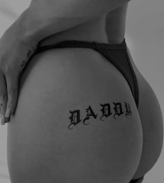 Tattoos set "Bon appetit"