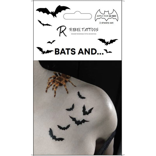 Tattoo set "BATS and ...", 2pcs