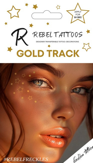 Rebel Tattoos freckles "GOLD TRACK"