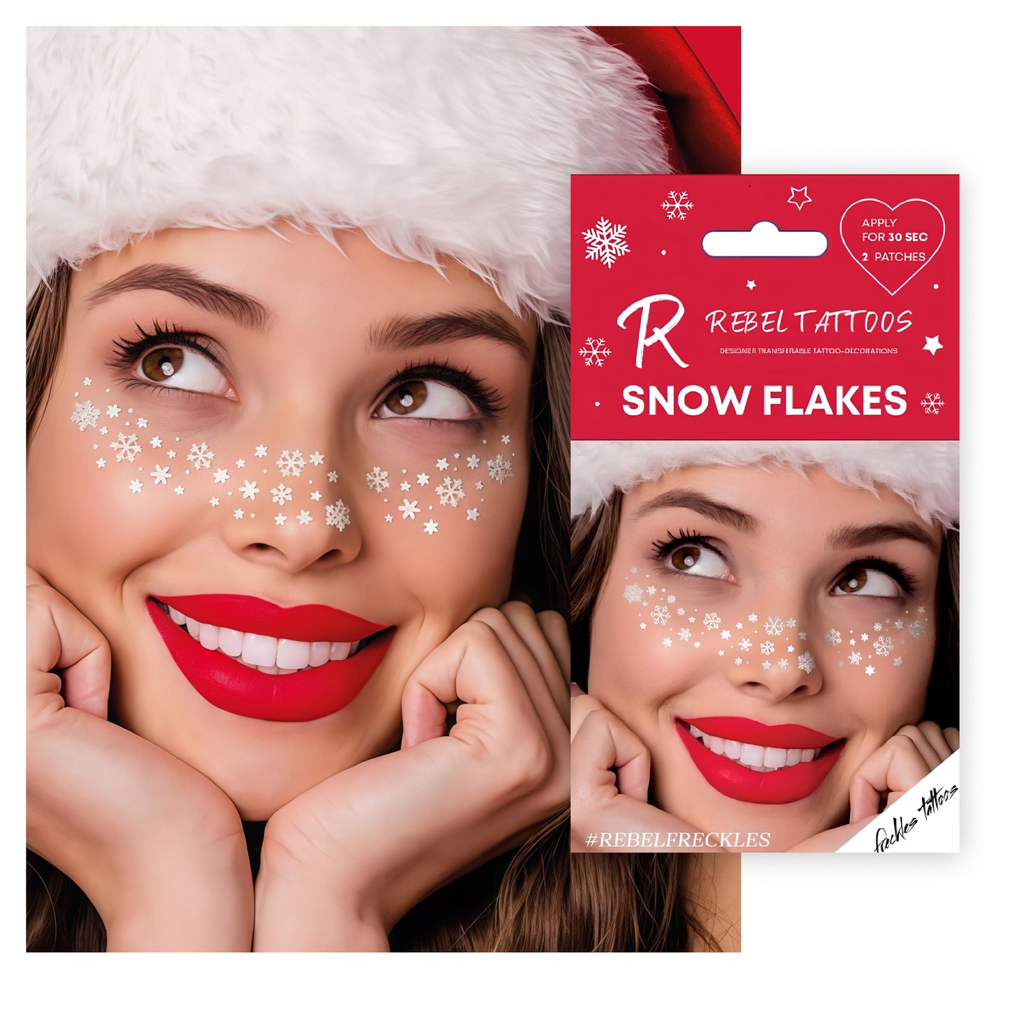 Rebel Tattoos freckles "SNOWFLACKES"