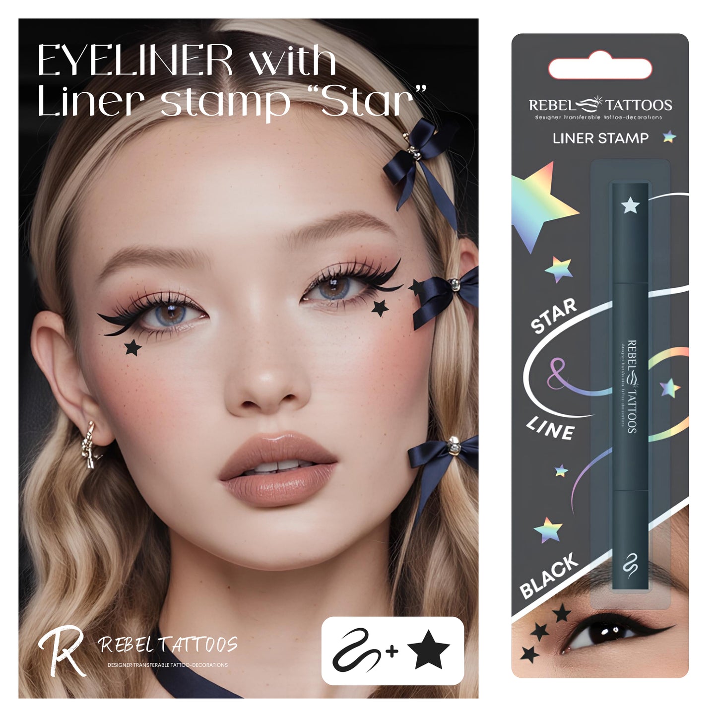 Eye liner stamp "Star"