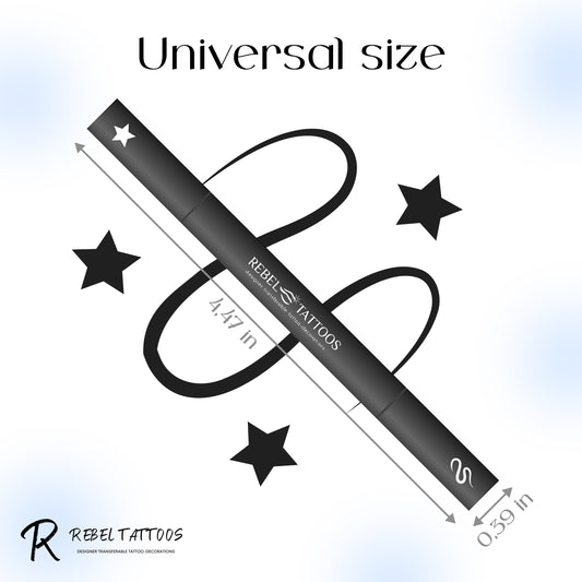 Eye liner stamp "Star"