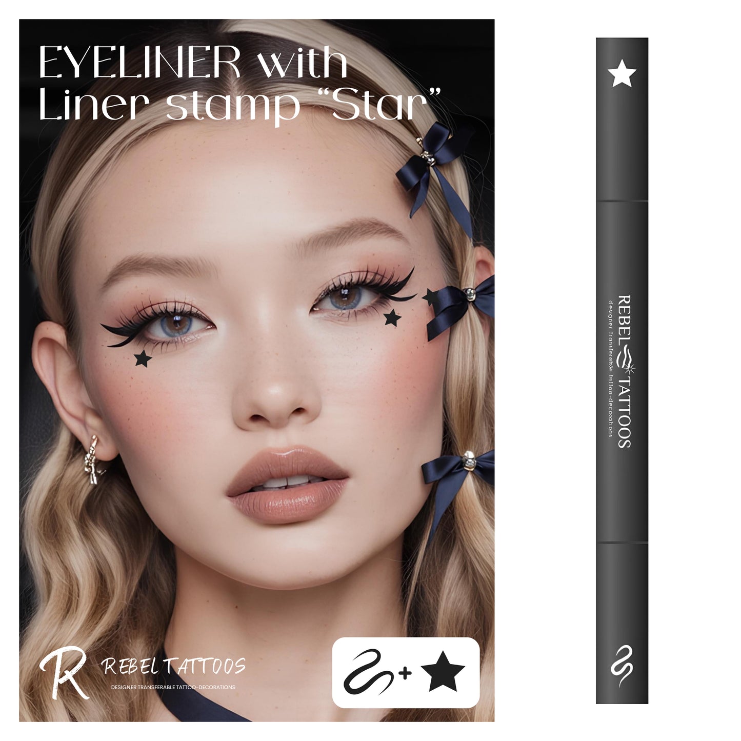 Eye liner stamp "Star"