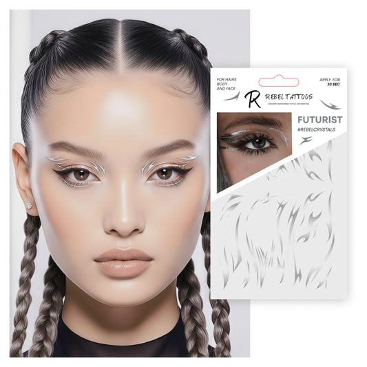 Rebel Tattoos make up eye liners "Futurist"