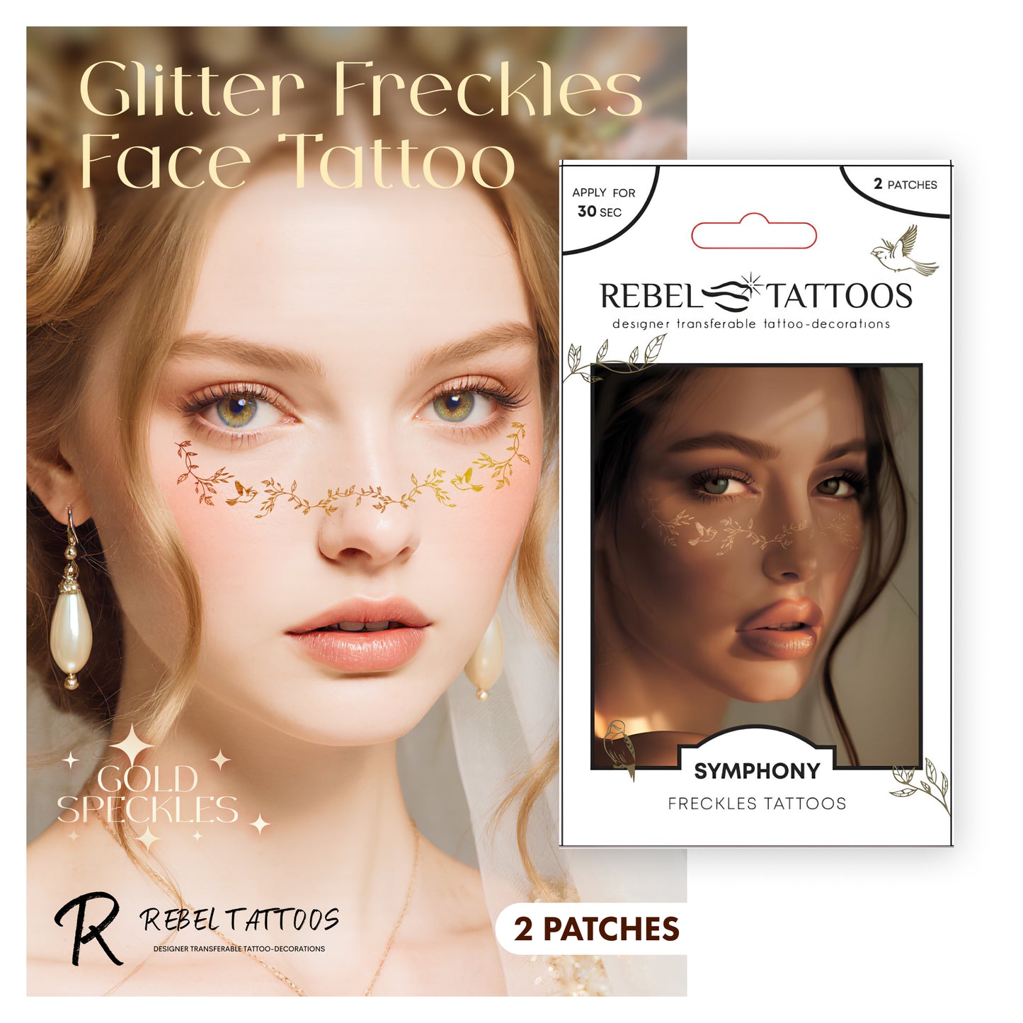 Rebel Tattoos freckles "Symphony"