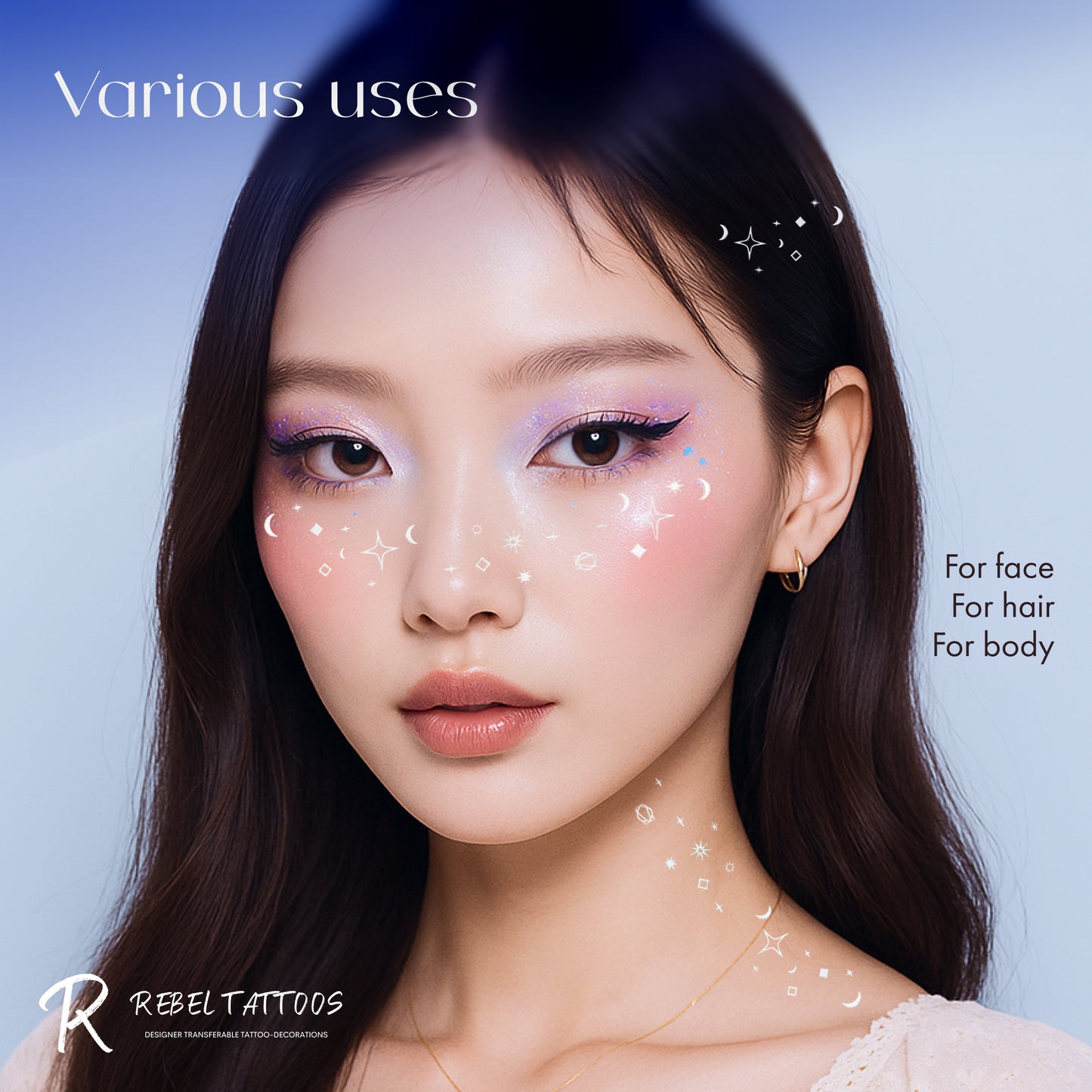 Rebel Tattoos freckles "Space Touch"