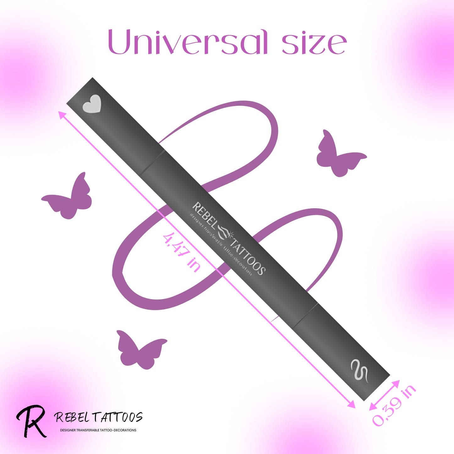 Eye liner stamp "Butterfly"